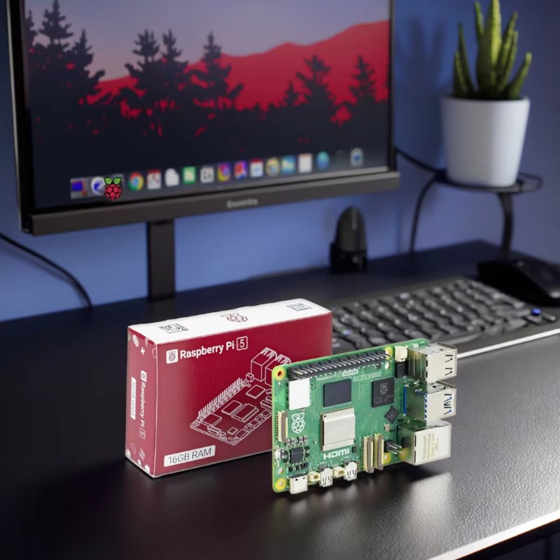 Raspberry Pi 5 8Gb Board - สินค้าขายส่ง ของแท้ ชุดบอร์ดพัฒนา 5 รุ่น B