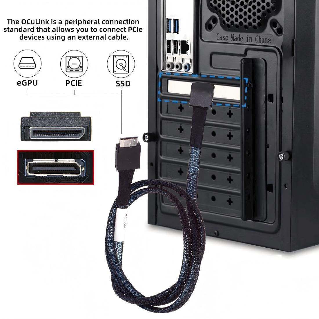 สายต่อขยาย JavicTech Oculink P - Oculink Egpu Mini Pc บทวิจารณ์และราคา