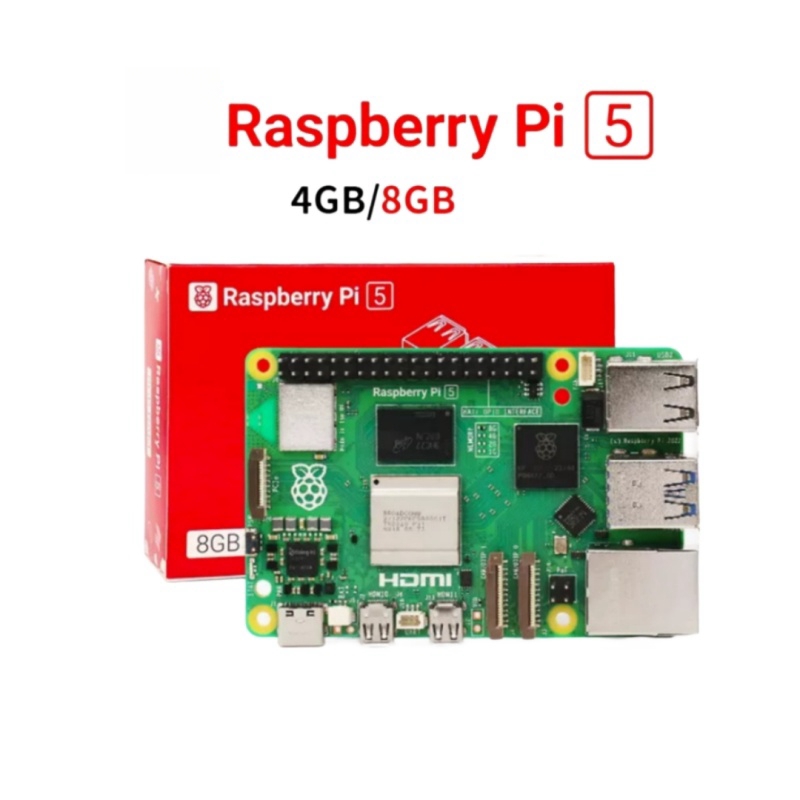บอร์ดพัฒนา Raspberry Pi 5B 4G/ - Raspberry Pi 5 8Gb Board บทวิจารณ์และราคา