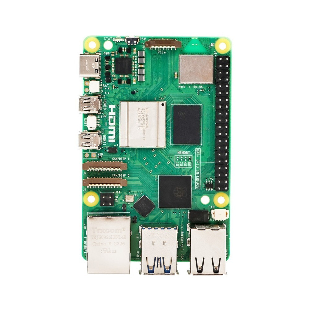 สำหรับบอร์ดพัฒนา Raspberry Pi  - Raspberry Pi 5 8Gb Board บทวิจารณ์และราคา