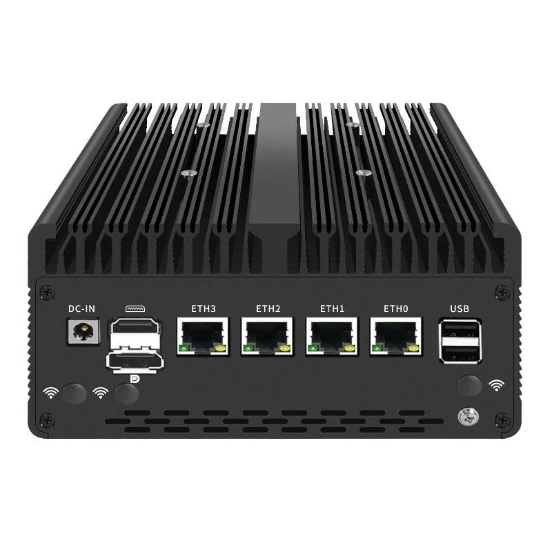 มินิพีซีไร้พัดลม Pentium 8505/ - Pfsense Firewall Router 2.5G 4 I226 บทวิจารณ์และราคา