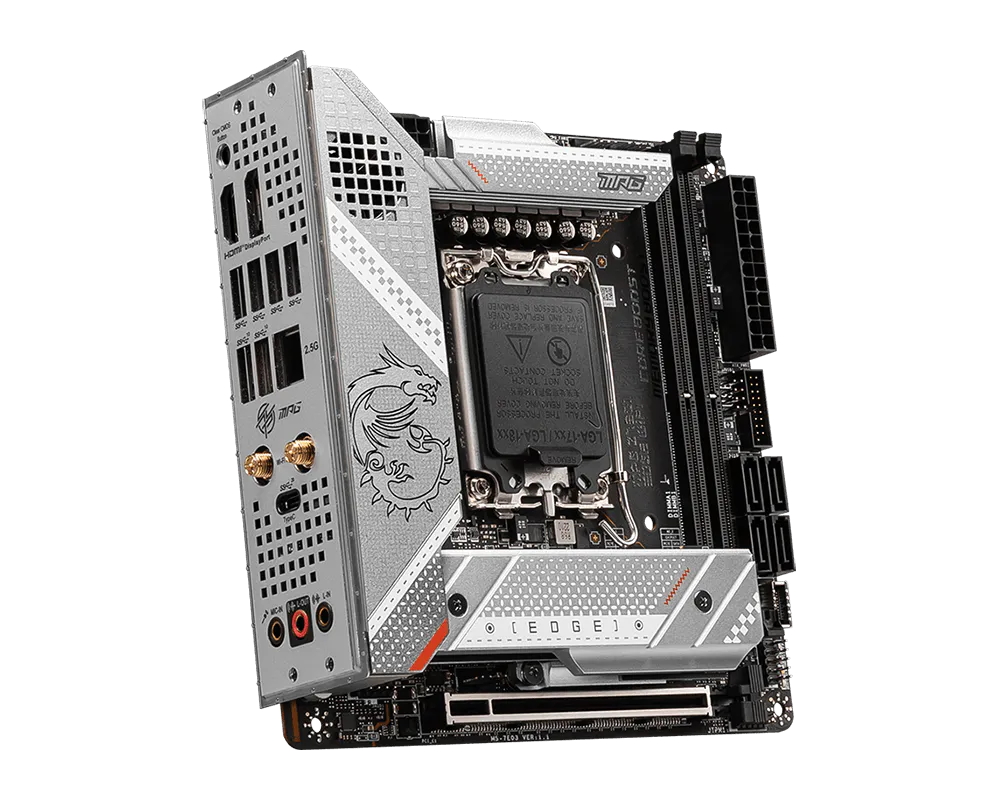 เมนบอร์ด MSI MPG Z790I EDGE WI - Lga1700 Itx Motherboard Ddr5 บทวิจารณ์และราคา